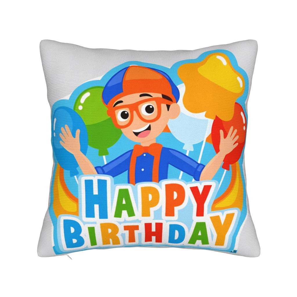 Cartoon B-Blippiing Pillow Case Custom Pillow Cover Kawaii Pillowcases For Sofa Bedroom Home Decor