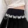 Butterfly Metal Waist Chain Women'S Accessories Summer Retro Ethnic Style Dress Thin Belt High-End Trouser Chain