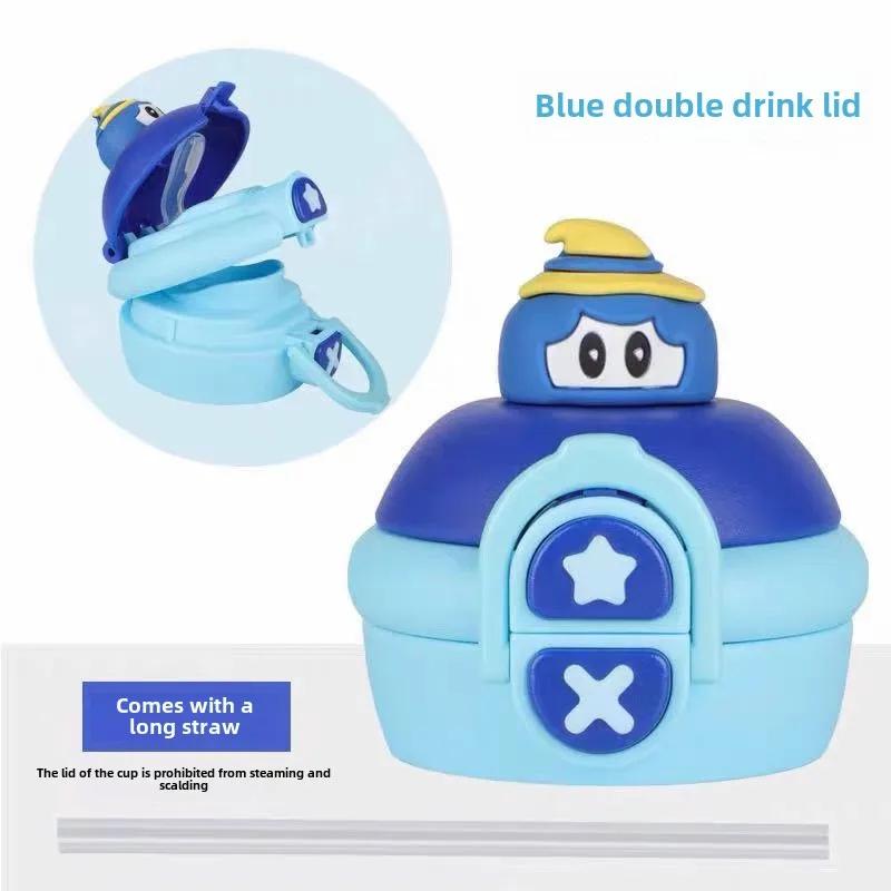 500 мл мультяшный робот детский термос бутылка милая детская термобутылка для воды термос из нержавеющей стали кружка для воды для студентов