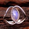 Moonstone Ring, Handmade Jewelry, 925 Sterling Silver, Gifts For Her, Silver Ring, Women Ring,