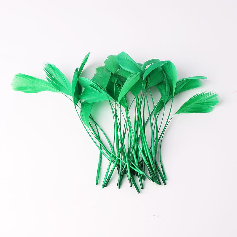 50Pcs22 Colors Optional Diy Handmade Feather Color Torn Large Floating Feather Goose Feather Jewelry Accessories Craft Decoration Materials