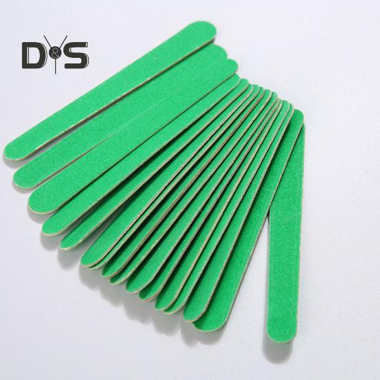 20/100 шт. 100/180 зернистость деревянные пилочки для ногтей компактные портативные многоцелевые DIY одноразовые пилочки для ногтей маникюрный набор инструментов