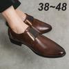 Мужские новинки класса люкс для вечеринок, бизнеса, свадьбы, 38~48, формальные кожаные туфли на плоской подошве, дизайнерские повседневные туфли для офиса и вождения, мужские мокасины