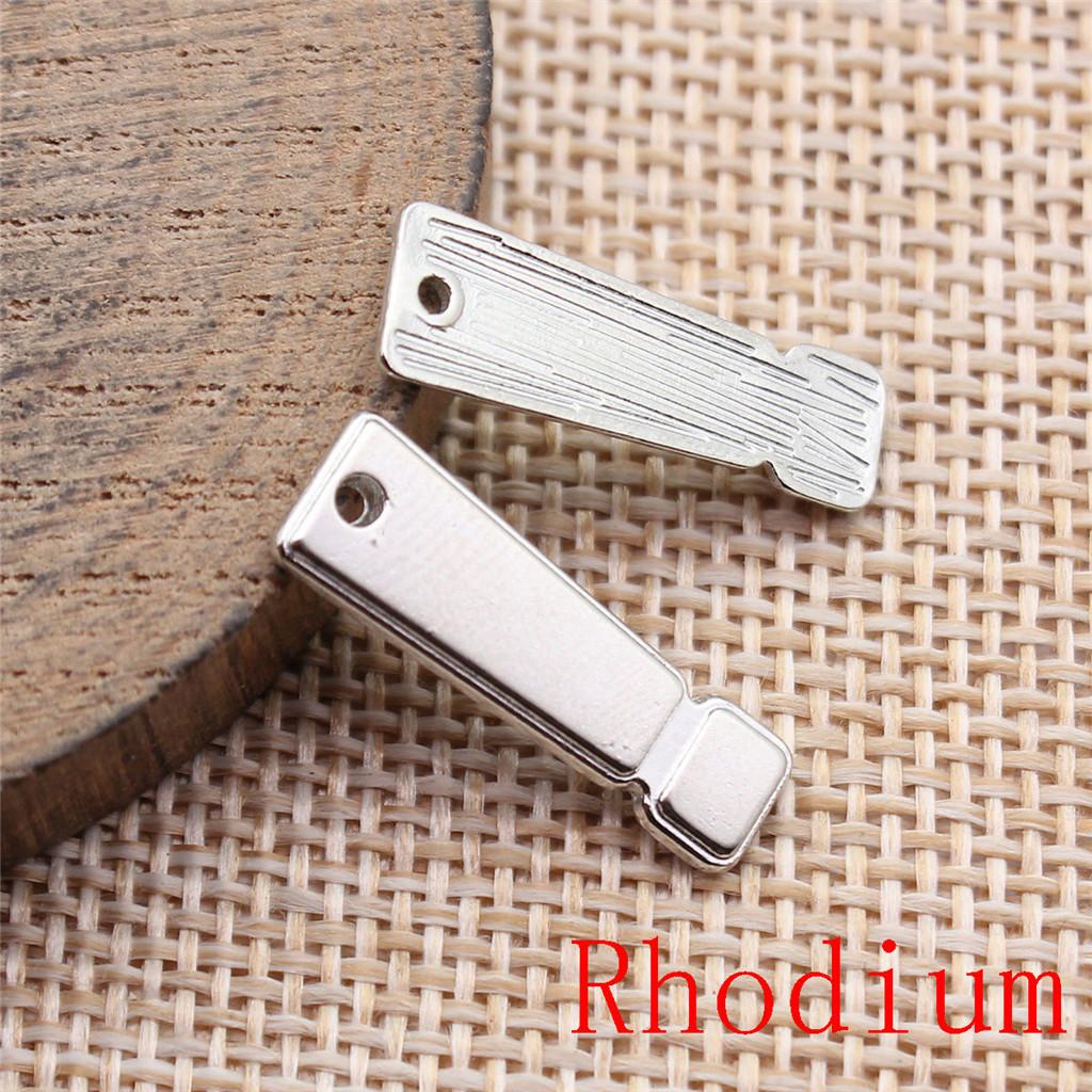 Study Travel Number Charms Pendant For Bracelet Necklace Jewelry Making Craft Findings