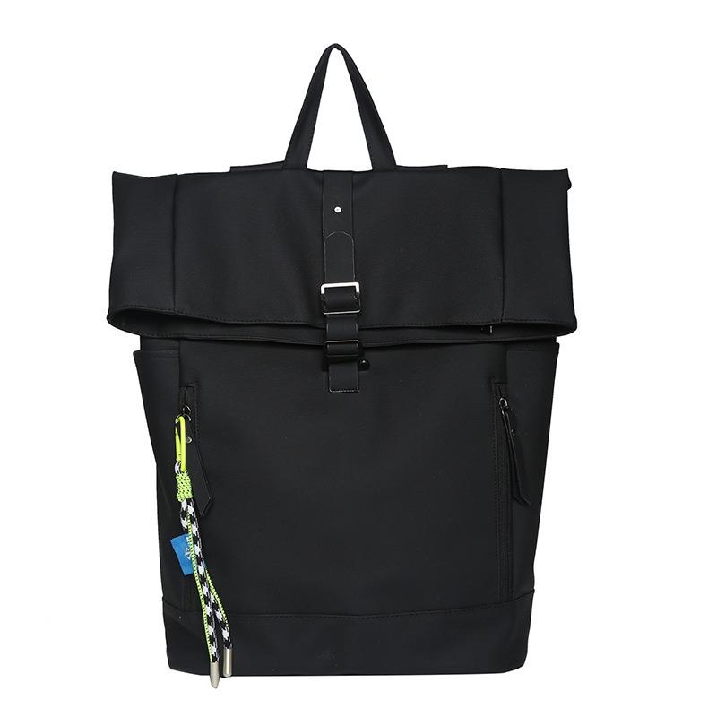 Stylish and Simple Backpack Casual Student Backpack Male Campus Trendy Male Large-capacity Schoolbag Female Travel Bag