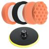 150mm Threaded Car Polishing & Waxing Sponge Wheel with 14mm Screw Hole
