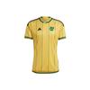 adidas Домашний трикотаж Jamaica 23, ярко-золотой/ярко-зеленый, унисекс, уличная одежда HT7122