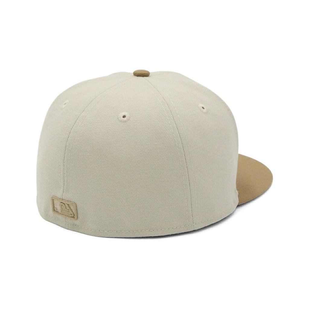 New Era cap 59FIFTY 14666274 NER34C2456 MLB New York Yankees NY White White Beige 7 ONSPOTZ Custom Made Hat Gokyu Fifty Unisex Summer Sunscreen UV