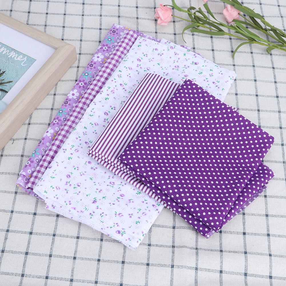 5 шт. 50 см x 50 см DIY Handcraft Хлопковая Ткань Набивная Ткань Лоскутное Искусство Шитье Рукоделие
