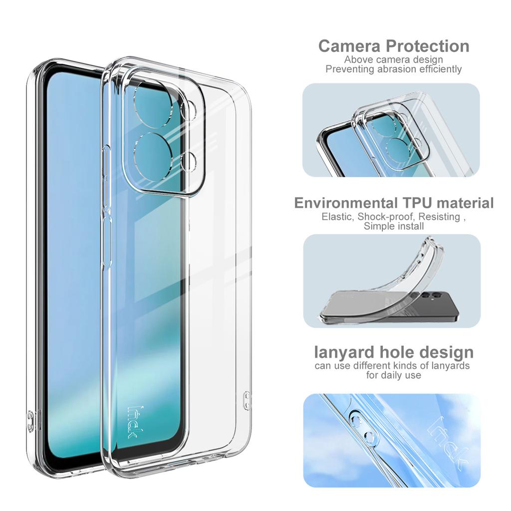 Для POCO C85 4G Чехол для телефона IMAK Мягкий тонкий чехол Серия UX-5