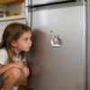 1 шт. Ваза «Кошачьи усы» Магнитный акриловый компактный сувенир Магнит Акриловый питомец Мемориальный декор Держатели Домашний холодильник Подвеска