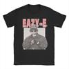 Винтажная футболка рэпера Eazy E для унисекс с круглым вырезом, из чистого хлопка, с коротким рукавом, идея для подарка, одежда