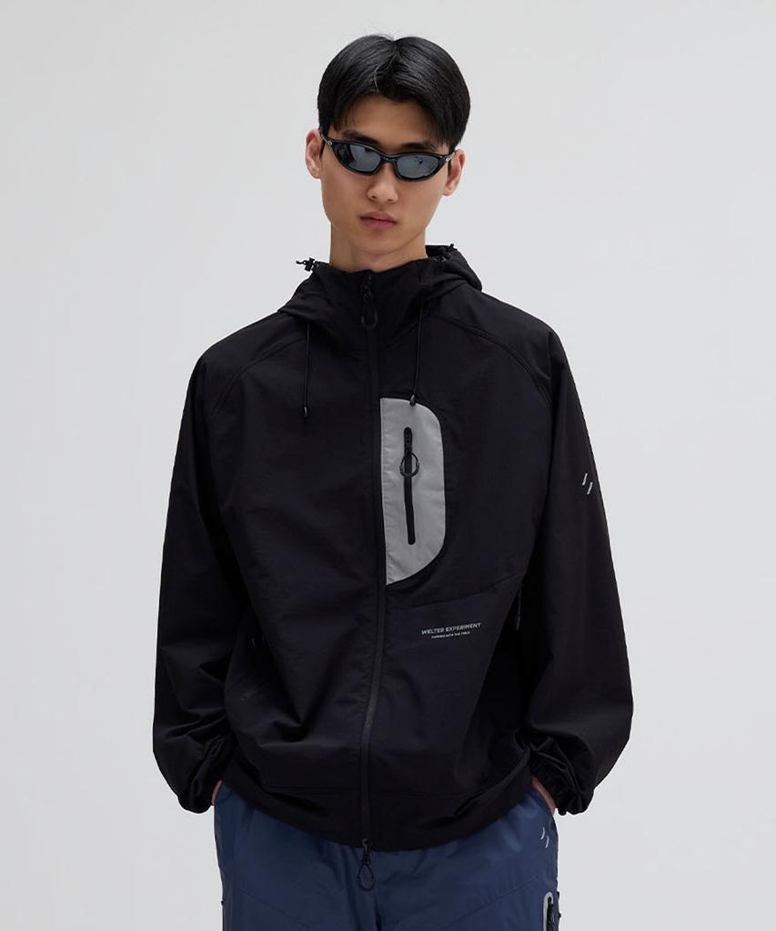 Welter Experiment Ripstop Stretch Soft Shell Jacket_Black_Wol069