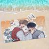 negative Love bl Big Microfiber Beach Towels Quick Dry Towel Sand Beach Towels Pool Towel for Travel Swim Pool Yoga