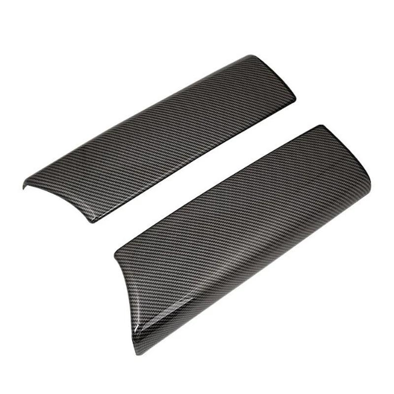 2 * углеродное волокно салона автомобиля, центральный подлокотник, консольный ящик для хранения, накладка для Mercedes-Benz CE GLC Class W213 W205