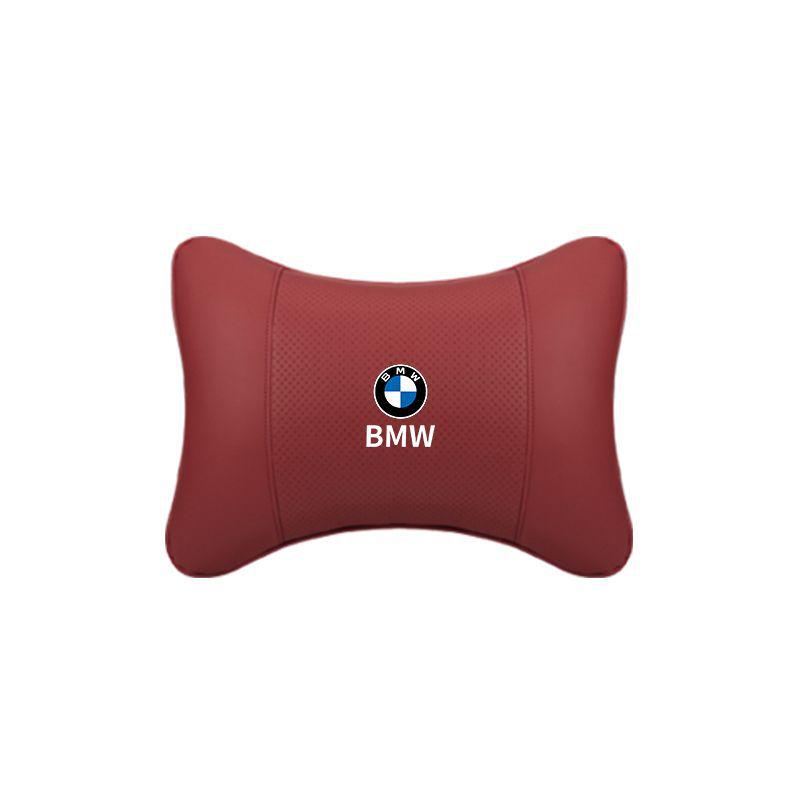 Подушка для подголовника и поясничной поддержки BMW - Подходит для X1, X3, X5 и 1/3/5/7 Серии для защиты шеи и декора салона