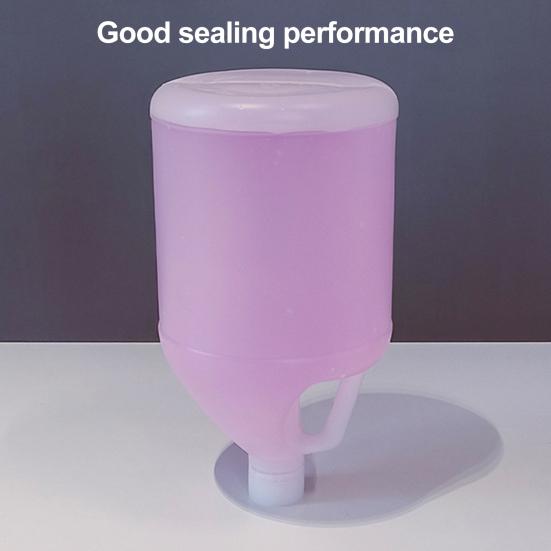 1 Gallon Plastic Bottle 3.8L Large Capacity Leak-proof Lids Empty Water Jug Heavy Duty Home Commercial Use Storage Container with Ergonomic Handle