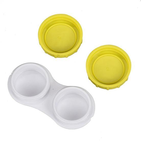 Модный унисекс портативный карманный для мужчин и женщин дорожный зеркальце мини-держатель для переноски комплект футляр для контактных линз