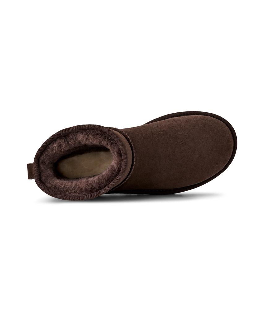 Ugg [Women] Overlock Stitch Mini Boots (Classic Mini Ii) - Dusted Cocoa / 1016222-Ddc