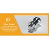 1Pcs Flash Stand Tripod Camera Mount Screw Screw Convert Adapter 1/4 to 3/8 Screw