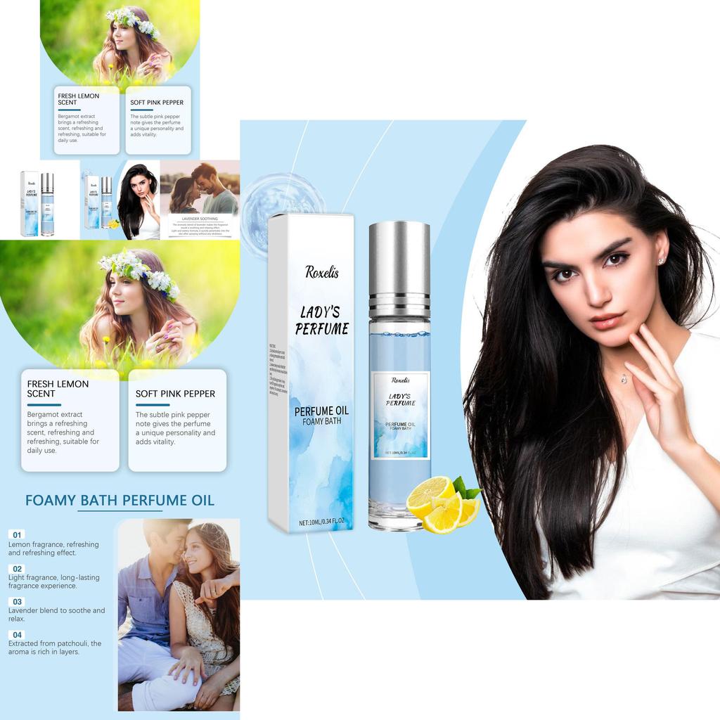 Refreshing Blue Perfume Natural Light Fragrance Alluring Charm Lasting Scent For Couples