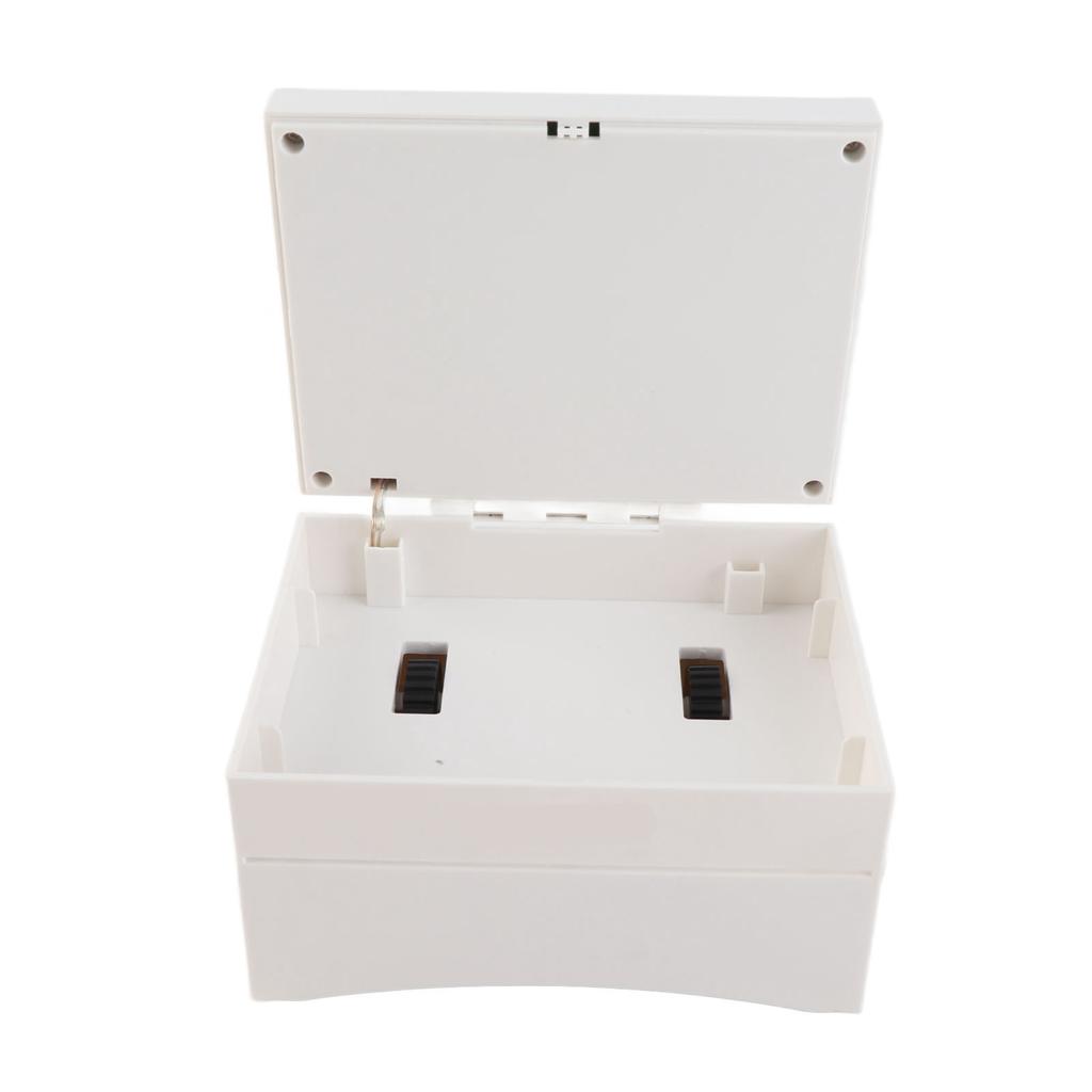 Piano Calendar USB Rechargeable Playable Piano 52 Weekly Calendar Cards with Sheet Music White