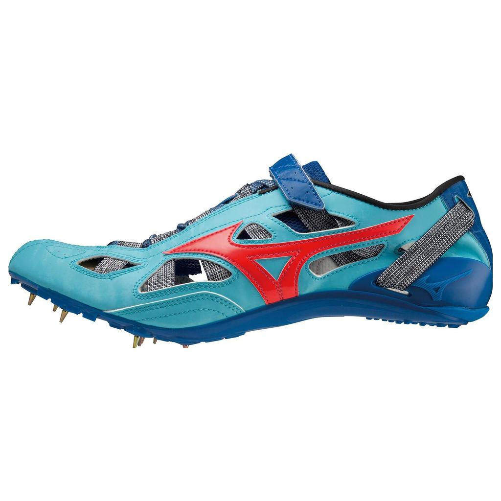 Mizuno Chrono Inx 9 Shock Absorbing Non-Slip Durable Low-Top Running Shoes Unisex Sneaker Coral-Blue U1GA210030