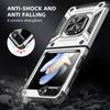 Anti-Drop Folding Armor Cover Stand Case for Samsung Galaxy Z Flip 5 Flip5 5G Non-Slip Cell Phone Bag