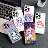 Casing for Xiaomi Redmi Note 12 11 10 A3 Pro 10A 10C 12C Note12 5G 4G Phone Cover Protective Case Unicorn Wallpaper Lovely