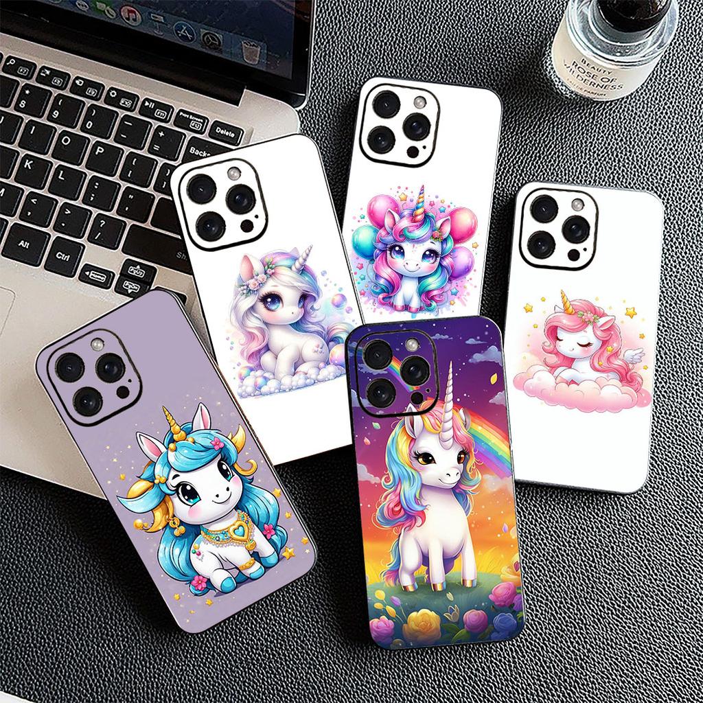 Casing for Xiaomi Redmi Note 12 11 10 A3 Pro 10A 10C 12C Note12 5G 4G Phone Cover Protective Case Unicorn Wallpaper Lovely