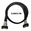 Mini SAS Cable 32Gbps Соединительный кабель SAS MCIO SFF-8654 8I 74P To MCIO SFF-8654 Кабель для рабочих станций Хранение данных