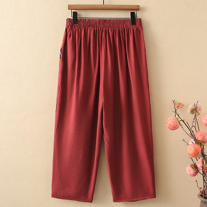 Plus Size 3XL-8XL Women's Two Pieces Set Summer Vintage Clothing Elegant Oversize Pants Sets