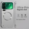 Покрытие Металлический Цвет Без Рамки Магнитный Чехол Для Телефона Для Xiaomi 15 17 Pro Max 14 13 Ultra Для Magsafe Ультратонкий Чехол
