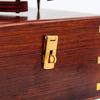 Brass Sextant with Decorative Anchor Inlaid Rosewood Storage Wooden Box | Exclusive Decor Gifts |