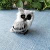 Home Decor Artificial Fur Toy Plush Toys Simulated Owl Model Owl Static Model Gift for Kids