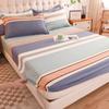 Fitted Sheet Home Bed Cover Summer Spring Winter Mattress Covers With Elastic (Without Pillowcase)