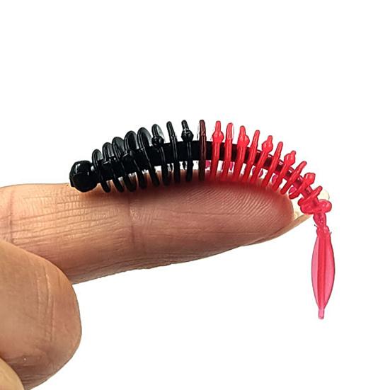 Удобная гибкая ловля рыбы, прочный мягкий ПВХ, ловля форели, искусственный червь, приманка для плавания, приманка