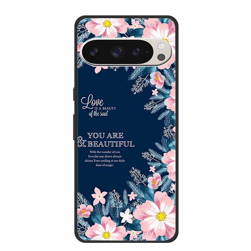 Для Google Pixel 9 5G Чехол Роскошные Мягкие Силиконовые Чехлы из ТПУ для Google Pixel 9 Pro Pixel9 Мультяшные Милые Бамперные Чехлы Fundas