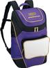 Рюкзак ZETT Baseball Pro Status Square, белый и фиолетовый, BAP420