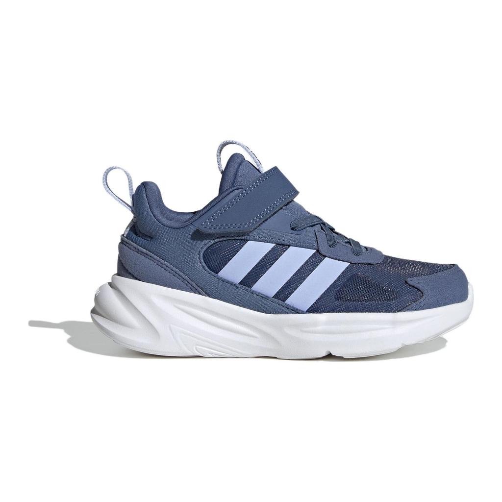 Adidas Galaxar Running Comfortable Versatile Non-Slip Durable Low-Top Casual Shoes Kids Sneakers Blue ID2298