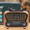 Ретро мини-FM-радио, классический FM-приемник, винтажный Bluetooth-динамик, тяжелый бас, сабвуфер, TF-плеер, перезаряжаемые радиоприемники в подарок