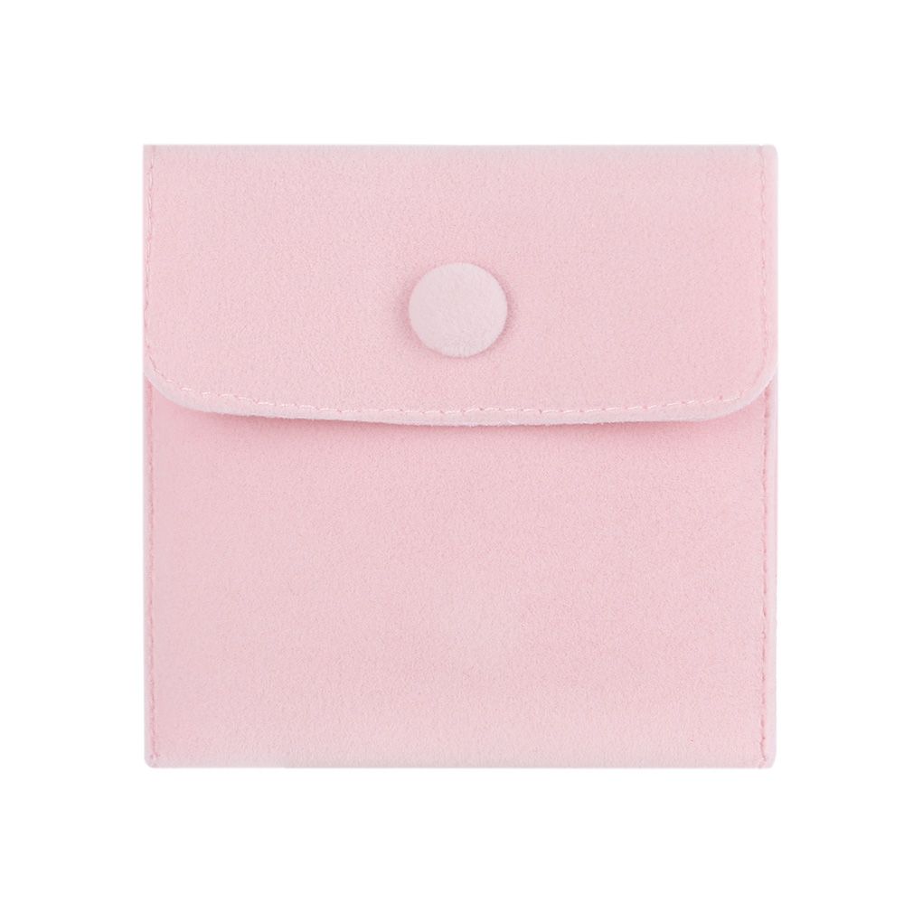 New Snap Velvet Necklace Wrapping Bag Jewelry Packaging Bag Bracelet Bag Storage Pouch