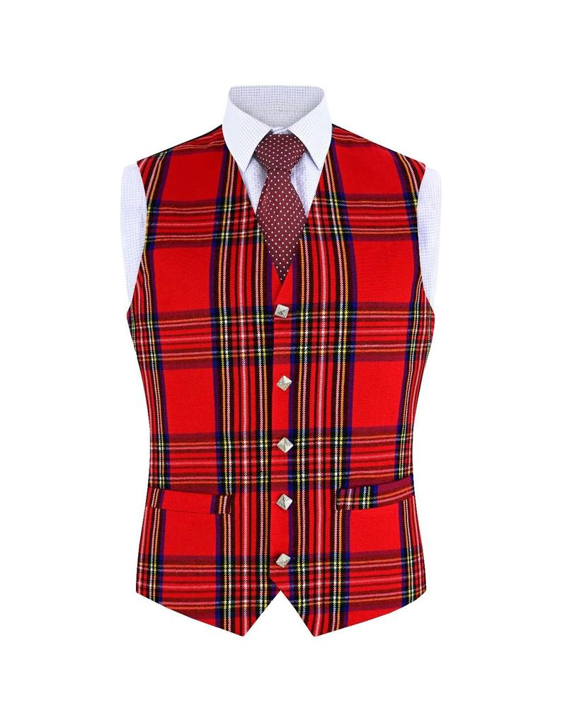 Жилет шотландский тартан с пуговицами в виде чертополоха, традиционное платье-жилет для горцев, наряд для вечеринки и свадьбы