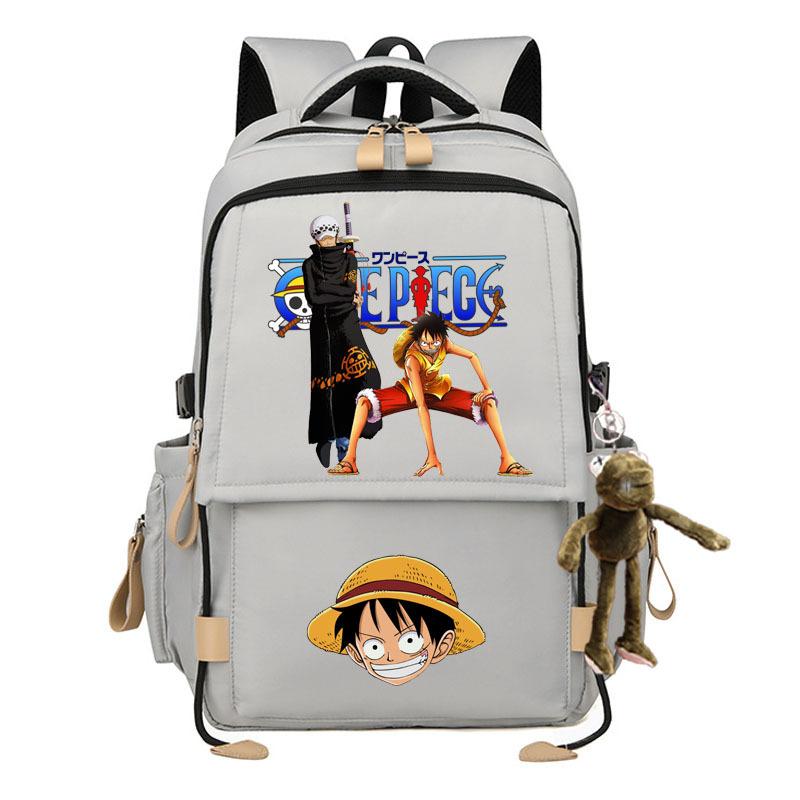 ONE PIECE Backpack Teen Student Large Capacity Fashion Backpack