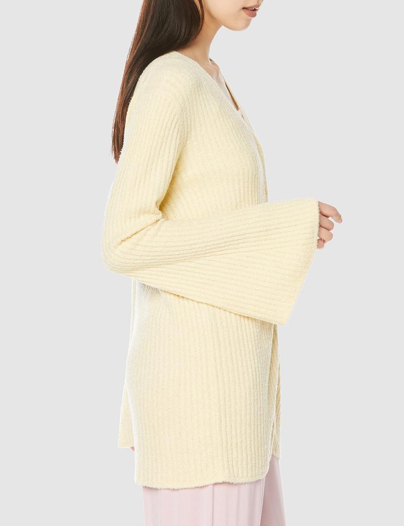 Gelato Pique Mimosa Long Cardigan PWNT231091 YEL F Women's