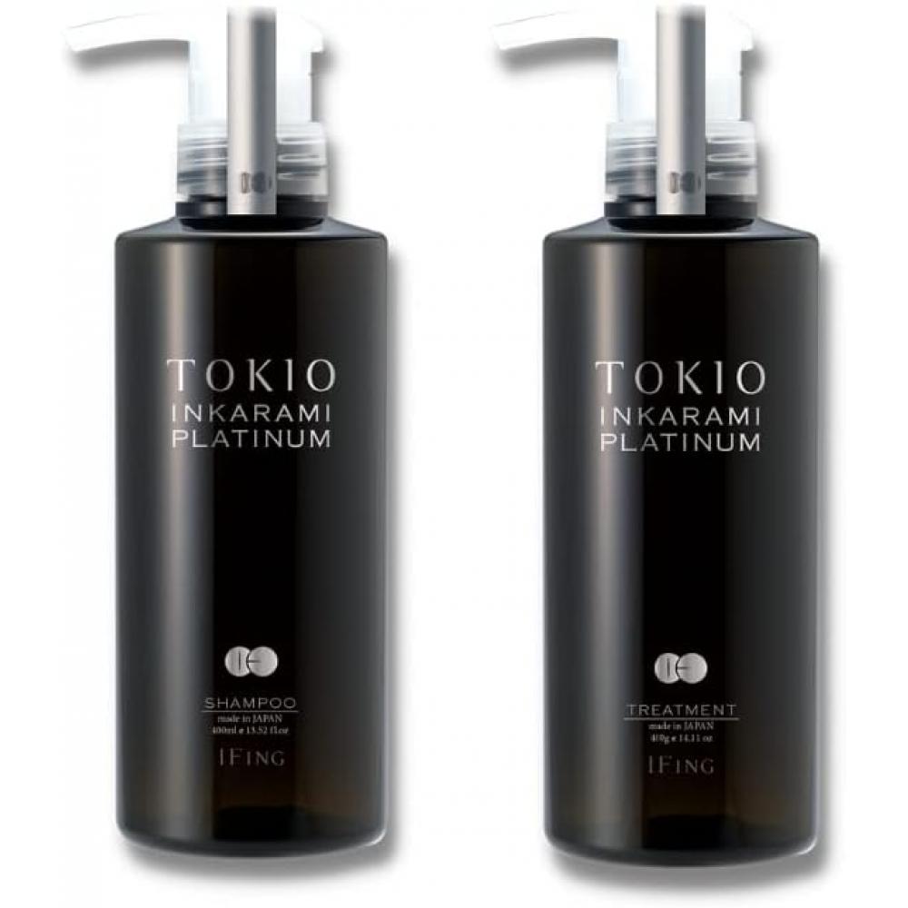 Tokio Incarami Platinum Shampoo 400ml Treatment 400g