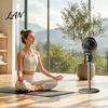 Living Room Fan Mini Floor Fan, Portable USB Air Circulation for Home Office, 3 Natural Breeze Speed Quiet Stand with 5m Airflow, Wide Angle