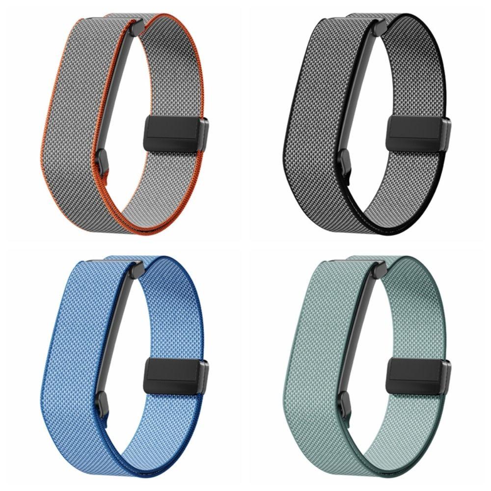 Magnetic Sport Band Replacement Wristband Nylon Loop Strap for Google Fitbit Air Fitness Tracker