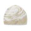 Шапка бини Millo Archive Curve жаккардовая [Бежевая]