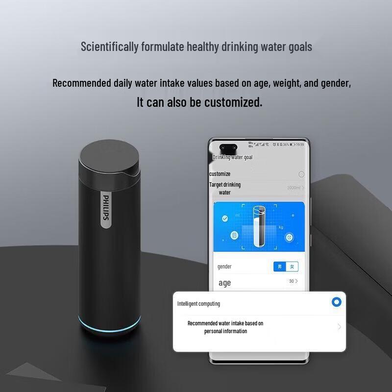 Philips AWP2795 Smart Reminder Insulated Bottle